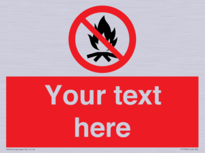 Custom prohibition No campfire